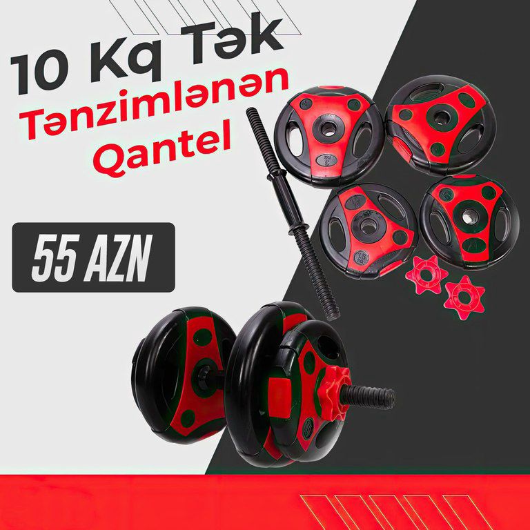 Qantellər dəsti "Barbell and Dumbbell" — İdman, hobi, istirahət, Bakı (8)