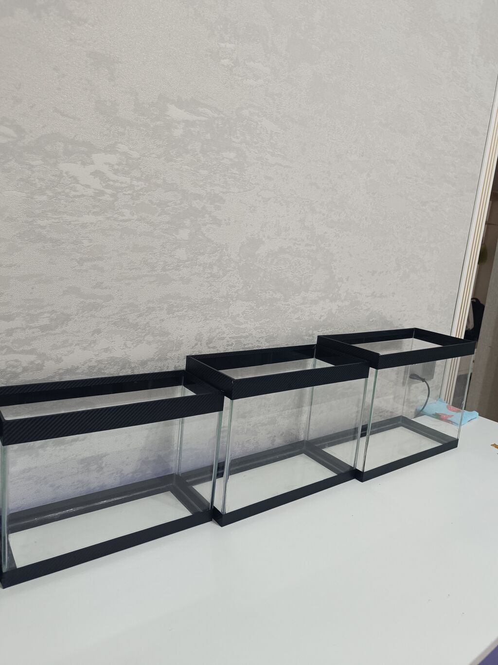 Akvaryum şüşə akvariumlar – 3 fərqli ölçüdə - 44×18×29 sm – 22,5 litr — Akvariumlar və balıqlar, Sumqayıt (4)