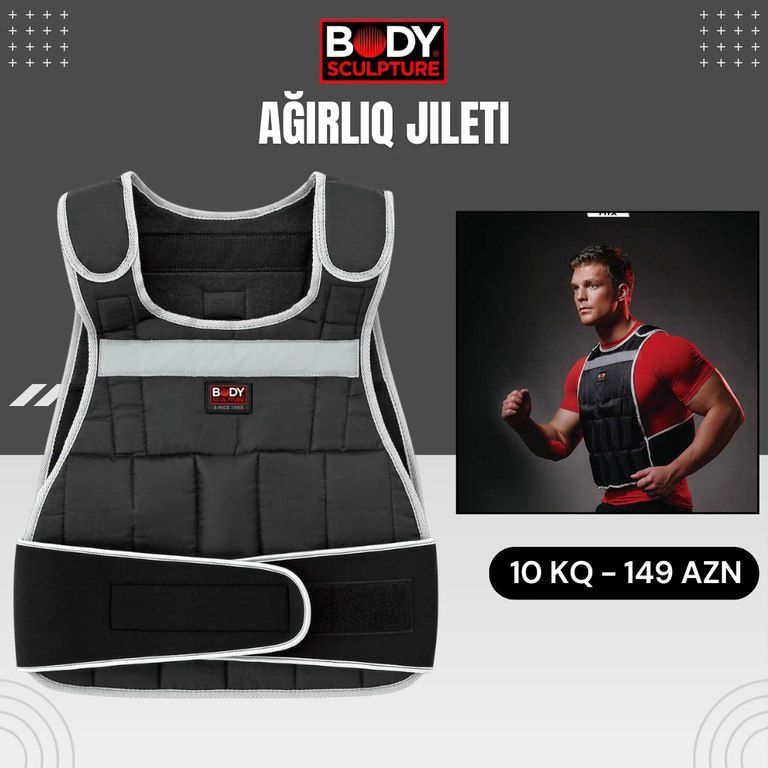 Ağırlıq jiletləri "Weight Vest" — İdman, hobi, istirahət, Bakı (7)