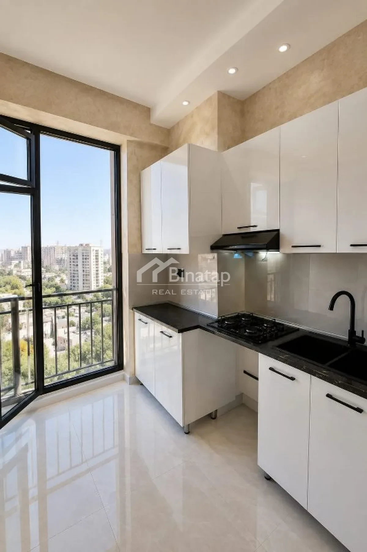 Satılır 2 otaqlı yeni tikili 60 m², Gənclik metrosu, Binəqədi rayonu — Mənzil, Bakı (5)