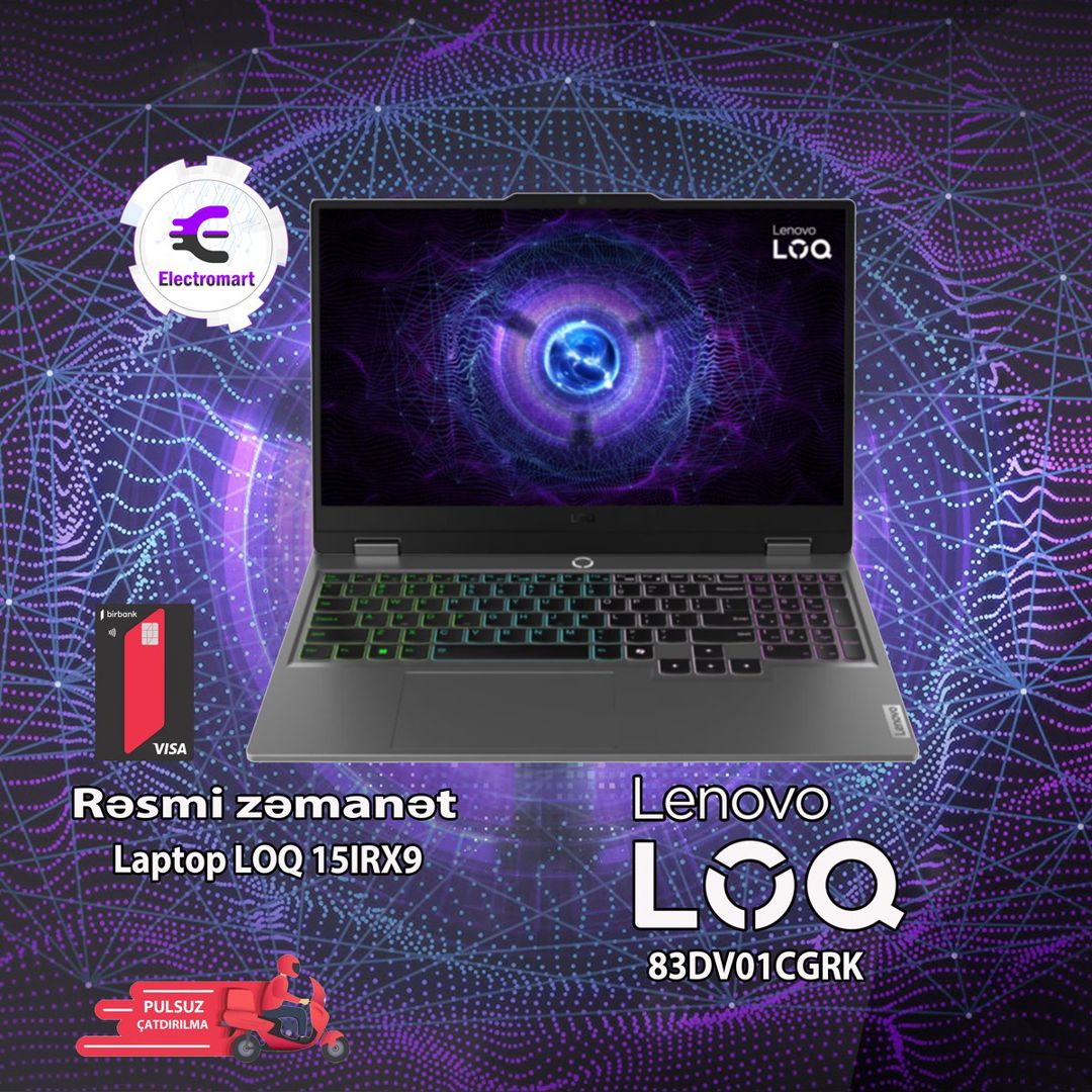 Noutbuk Lenovo IdeaPad Slim 3 15ABR8 (83DV01CGRK) — Noutbuklar, Bakı