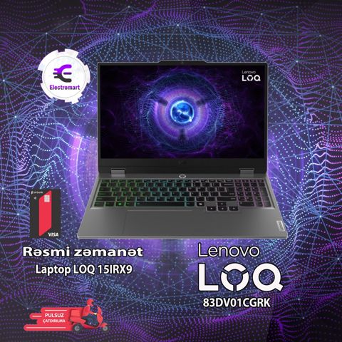 Noutbuk Lenovo IdeaPad Slim 3 15ABR8 (83DV01CGRK) — Bakı