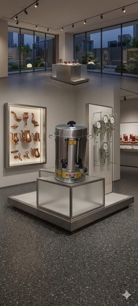 Elektrik samovar Uret — Bakı