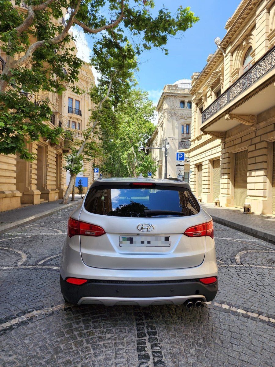 Hyundai Santa Fe, 2014 il — Avtomobillər, Bakı (2)