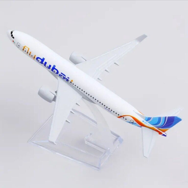 Dəmir təyyarə modeli "Fly Dubay Boeing 737" — Kolleksiyalar, Bakı (4)