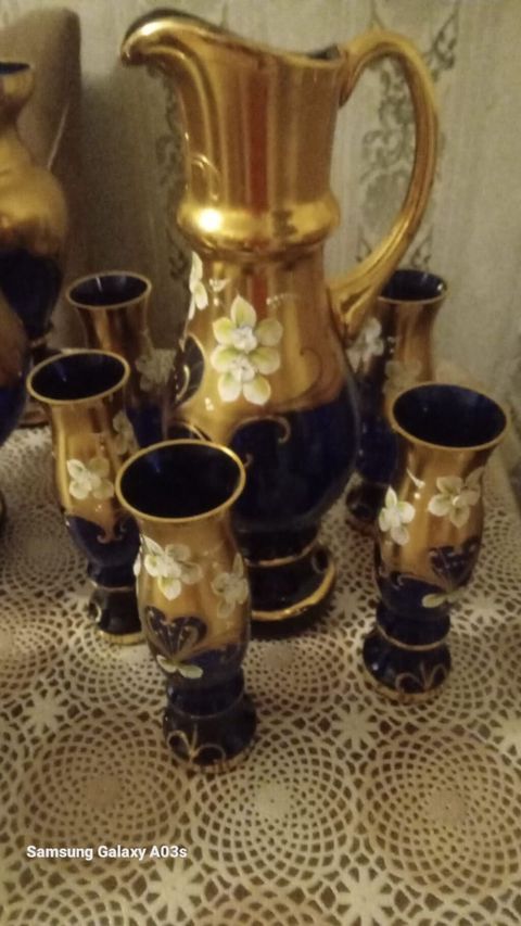 Rəng - Göy, Xrustal, 7 — 50 ₼ · Bakı · Süfrə qabı Rəng - Göy, Xrustal, 7 — Bakı