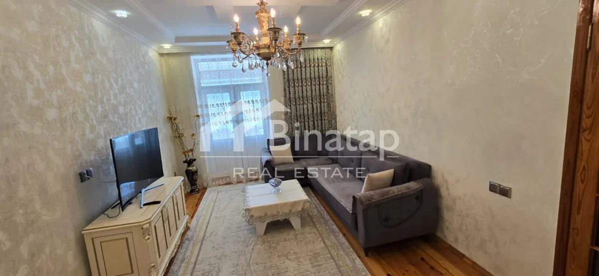 Satılır 4 otaqlı köhnə tikili 90 m², Nəsimi rayonu — Mənzil, Bakı (3)