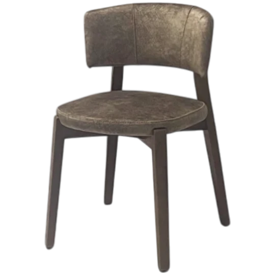 Stul Perla Weston Ağ 5104 A - 12 - C23 - Boz — Mebel, Bakı