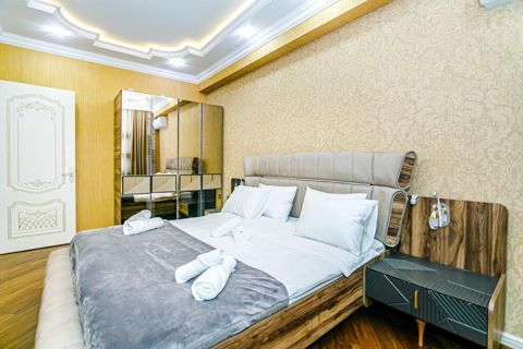 İcarəyə verilir 2 otaqlı yeni tikili 105 m² — Bakı
