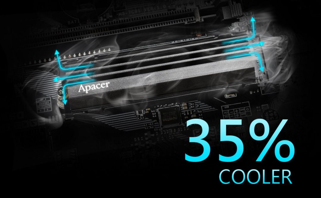 AS2280Q4U M.2 PCIe Gen4 x4 — Kompüterlər və noutbuklar, Bakı (2)