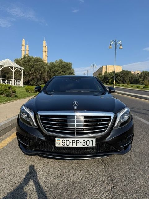 Mercedes S 550 e, 3.0 L, 8.7 kWh, 2017 il, 176 300 km — Bakı