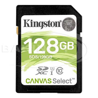 Yaddaş kartı Kingston Sdxc Canvas Select 80R 128Gb — Bakı