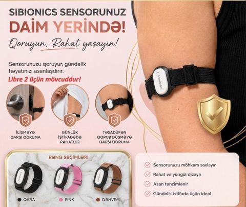 Elastik qol bandı Sıbıonıcs — Bakı