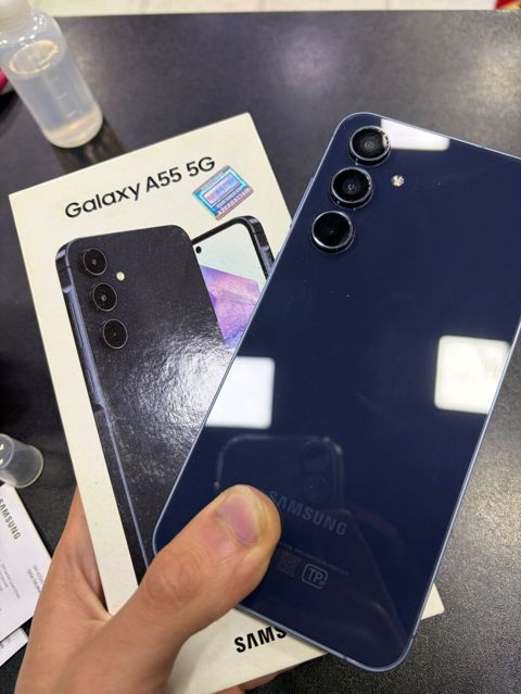 Samsung Galaxy A55 5G, 256 GB, rəng - Mavi, İki sim kartlı — Xırdalan