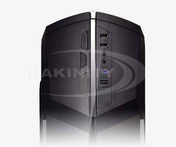Case Thermaltake Versa N21 Black (CA-1D9-00M1WN-00) — Korpuslər, Bakı (2)