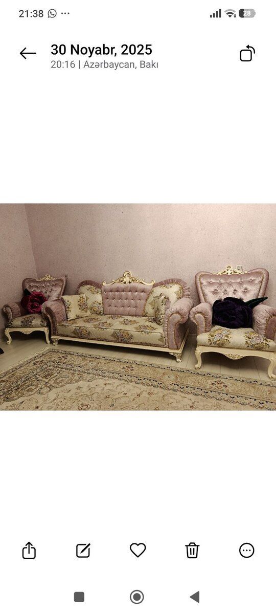 Divan və kreslolar — Mebel, Bakı
