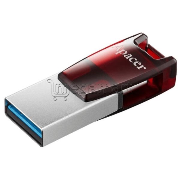 Fləş yaddaş kartı Apacer AH180 128GB USB Type A/C (AP128GAH180R-1) — USB fləş yaddaş, Bakı (2)