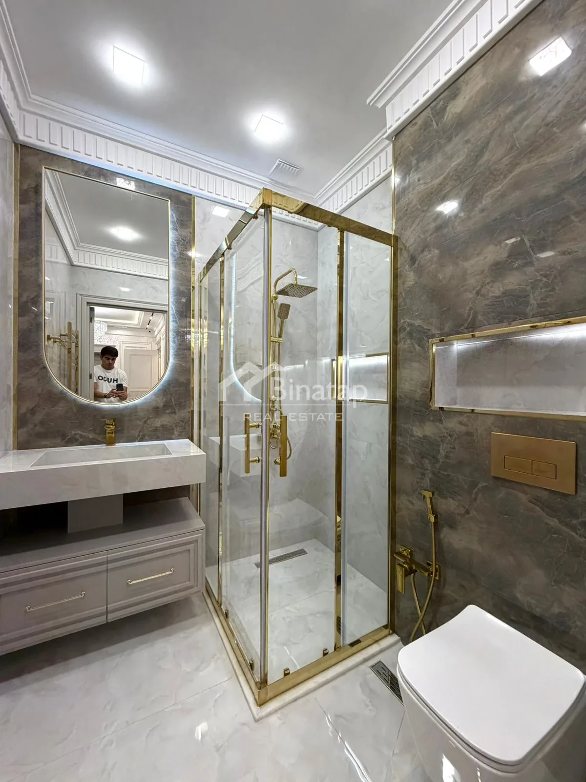 Satılır 4 otaqlı yeni tikili 233 m², 28 May metrosu, Nərimanov rayonu — Mənzil, Bakı (5)