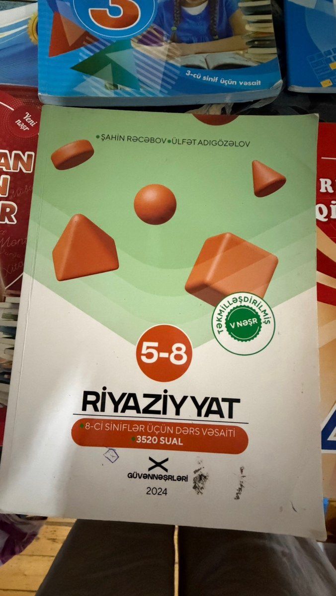 Dərsliklər — Məktəb və təhsil malları, Bakı (4)