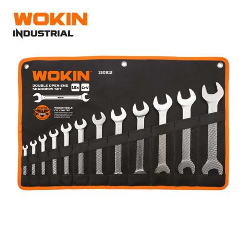 Wokın acık agız anahtar takımı 12 parça 6-32 mm — Bakı
