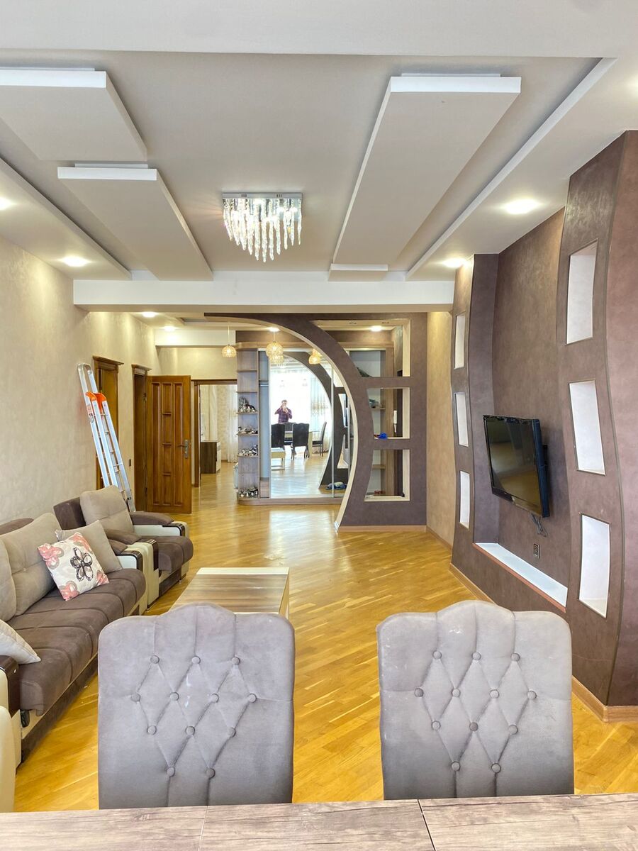 İcarəyə verilir 3 otaqlı yeni tikili 140 m² — Mənzil, Bakı (7)