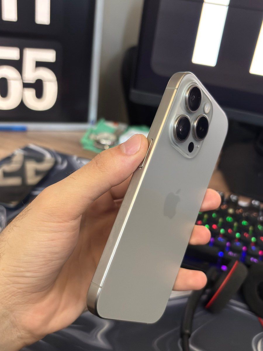 Apple iPhone 15 Pro Natural Titanium 256GB/8GB — Smartfonlar, Bakı (5)