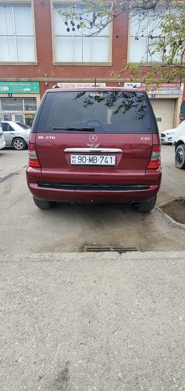 Mercedes ML 270, 2.7 L, 2001 il, 350 000 km 90-MB-741 — Avtomobillər, Bakı (7)