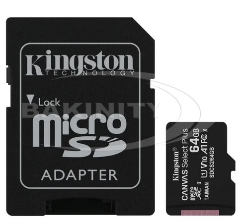 Yaddaş kartı Kingston SDC10G2/64GB — Yaddaş kartları, Bakı