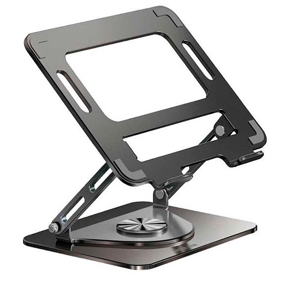 Green Lion 360 Rotatable Laptop Stand (GN360LAPSDBK) Grey — Noutbuk aksesuarları, Bakı