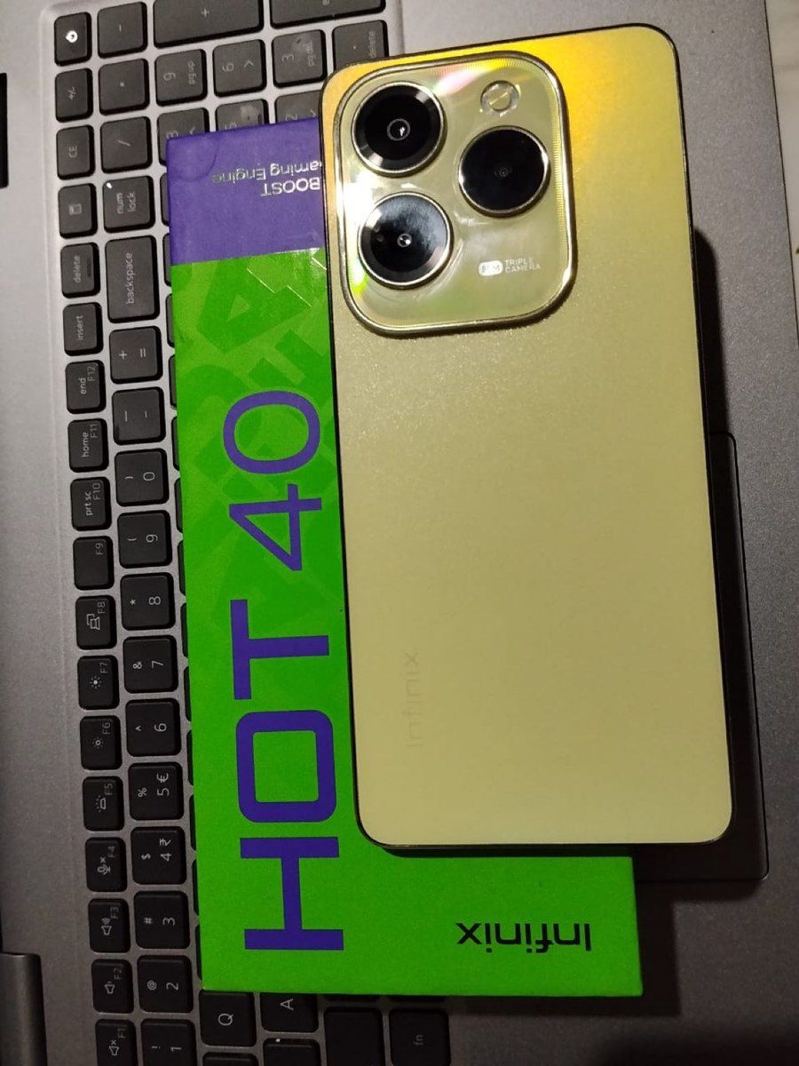 Infinix Hot 40 Horizon Gold 256GB/8GB — Smartfonlar, Bakı (2)