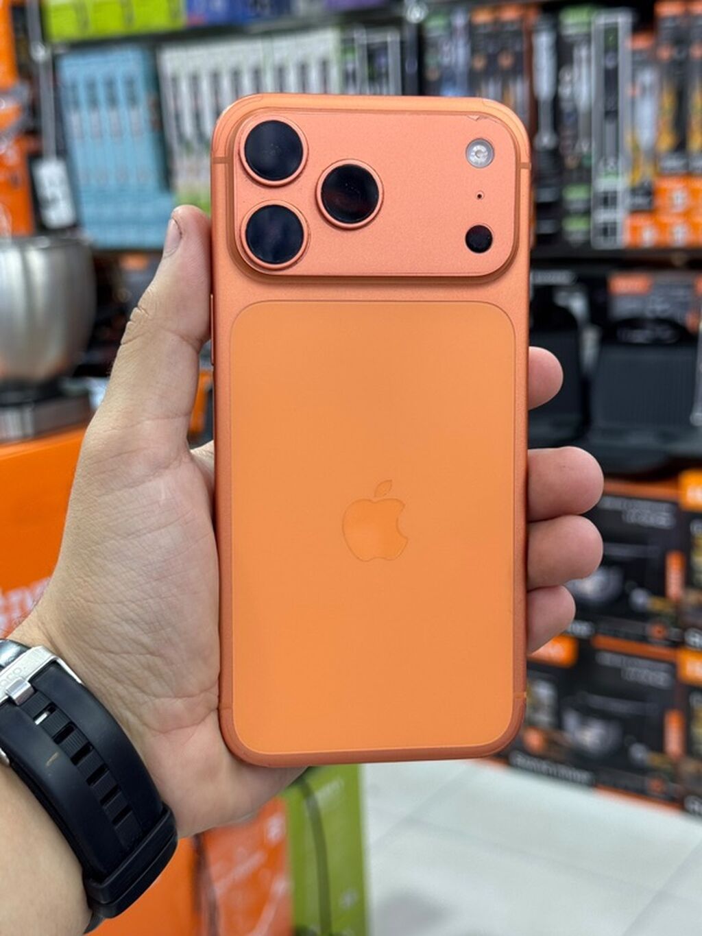 IPhone 17 Pro Max, 256 GB, Narıncı, Zəmanət, Kredit, Qırıq — Apple iPhone, Bakı (2)