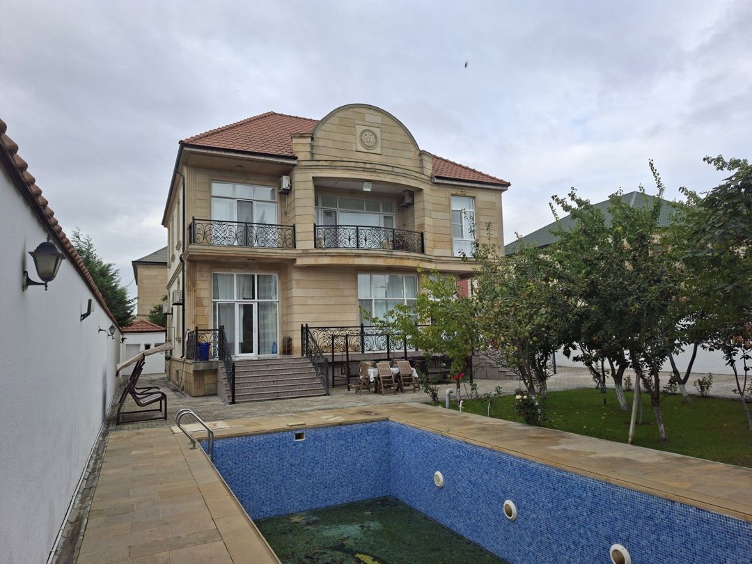 Satılır 5 otaqlı həyət evi/bağ evi 500 m² — Ev, villa, Bakı (10)