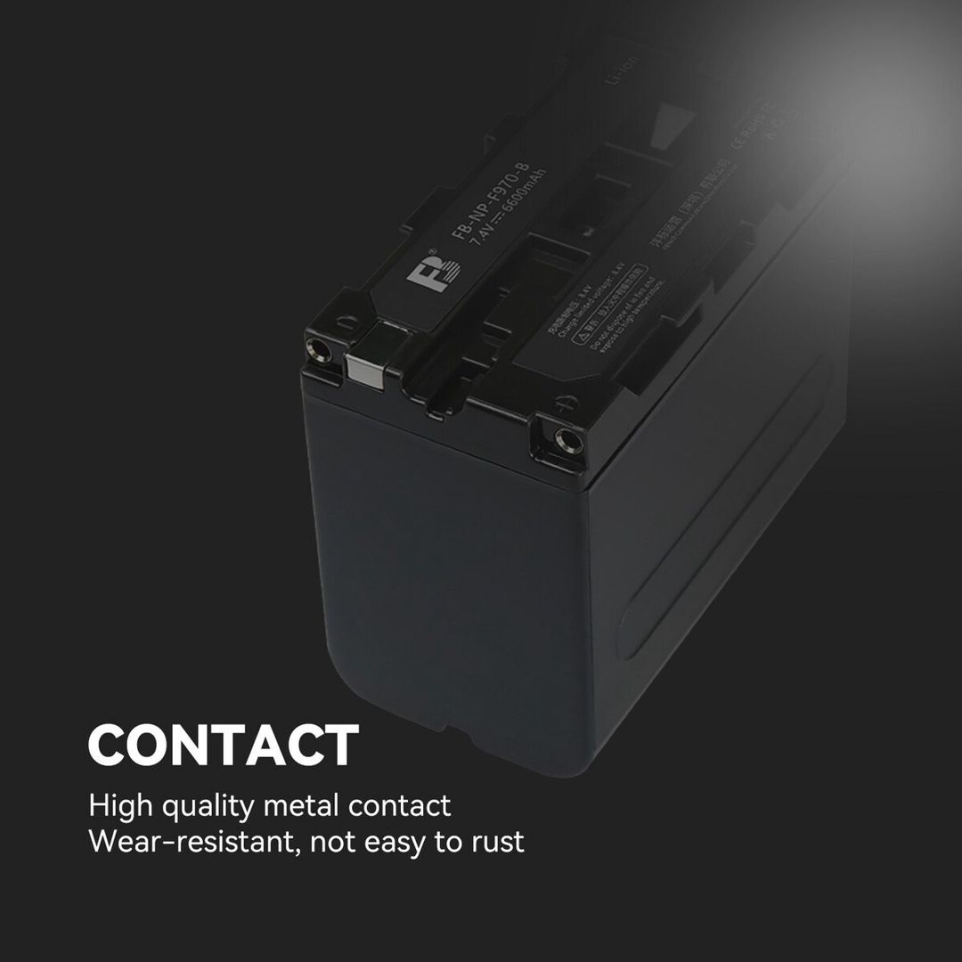 Fengbiao NP-F970 6600 mAh batareyası — Foto və video texnikası, Bakı (4)