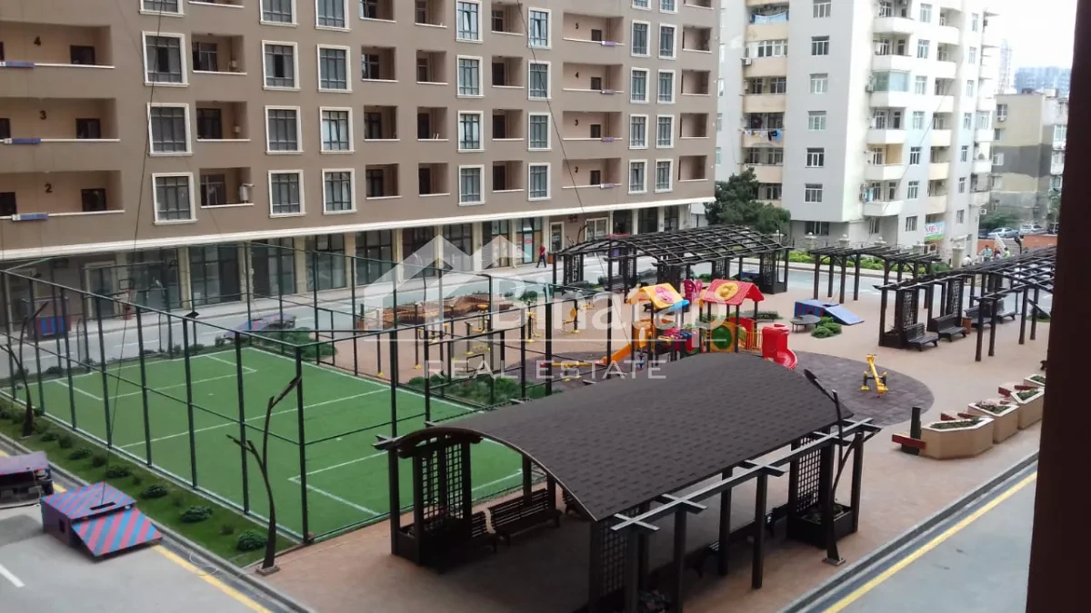 Satılır 3 otaqlı yeni tikili 95 m², İnşaatçılar metrosu, Yasamal rayonu — Mənzil, Bakı (2)
