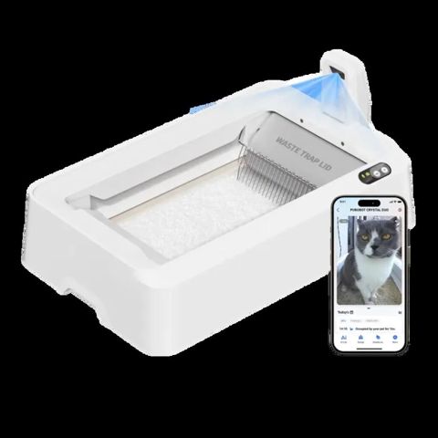 Petkit Purobot Crystal Duo With Camera (P9905) Dünyada AI kamera ilə — Bakı