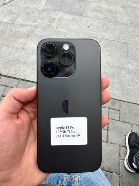 Apple iPhone 14 Pro Space Black 128GB/6GB — Bakı