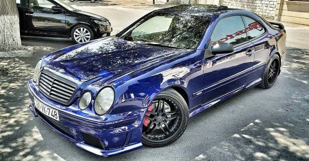 Mercedes CLK 200, 2.0 L, 1999 il, 320 000 km 90-VK-748 — Avtomobillər, Sumqayıt (4)
