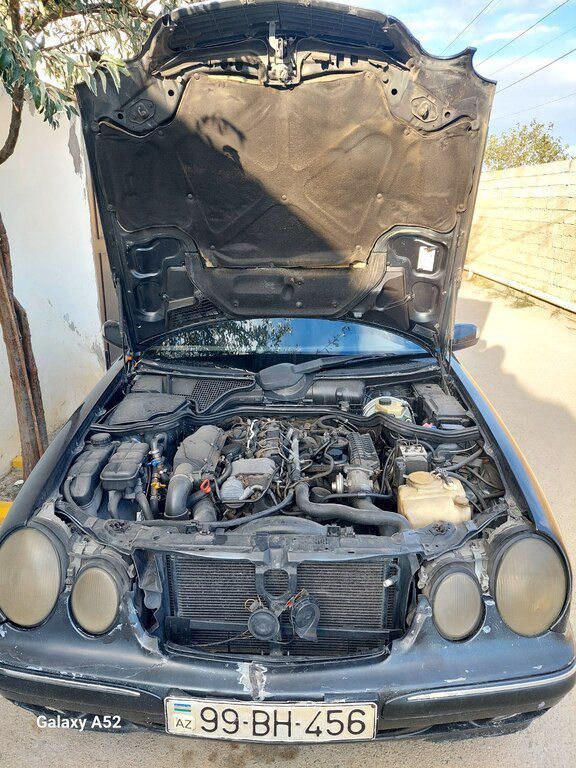 Mercedes E 220, 2.2 L, 2002 il, 866 865 km 99-BH-456 — Avtomobillər, Bakı (11)