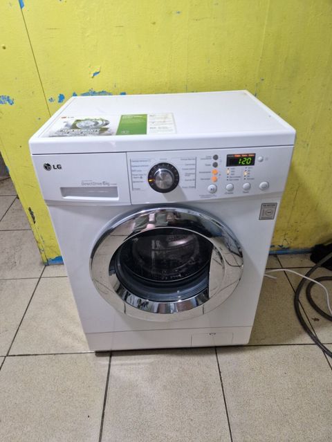 Paltaryuyan maşın LG, 6 kq, İşlənmiş, Avtomat, Qurutma var, Kredit yoxdur, Ödənişli çatdırılma — Sumqayıt