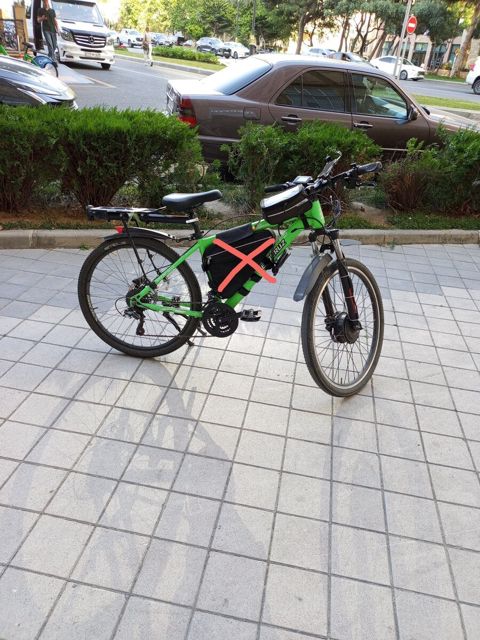 Elektirikli velosiped — Bakı