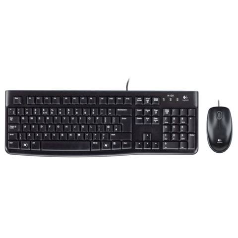 Logitech MK120 Naqilli Klaviatura və Siçan Dəsti Logitech MK120 ofis — Клавиатуры и мыши