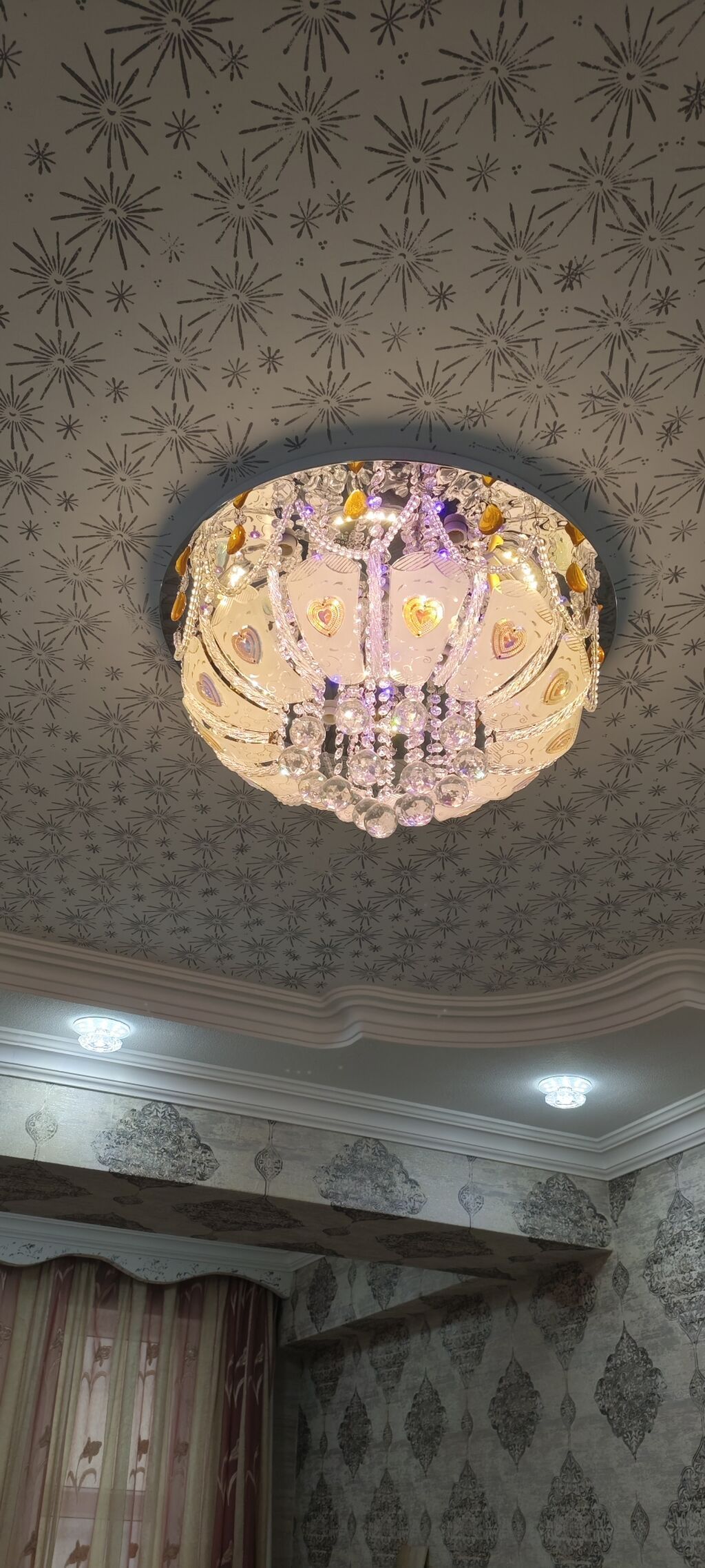 Led Çılçıraq, 4 və daha çox lampa, Xrustal — Tavan is?qlar? v? cilc?raqlar, Bakı