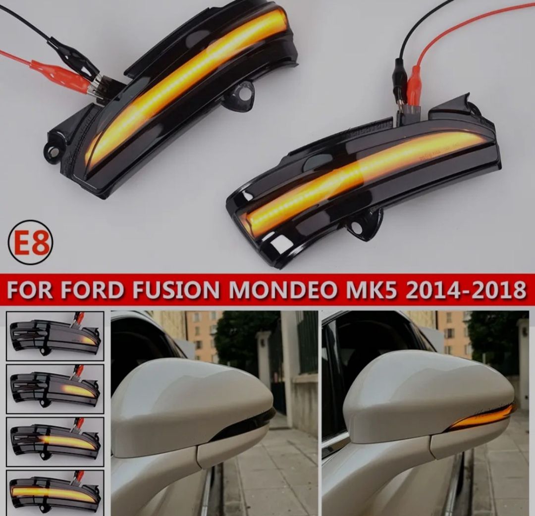 Ford Mondeo, Fusion 2013-2020 yan güzgü led dönmə işıqları — Ehtiyat hissələri və aksesuarlar, Bakı