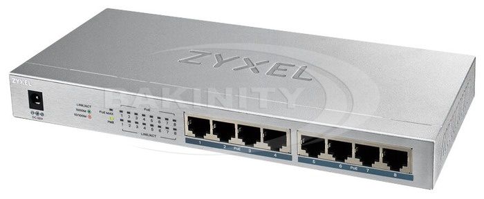 Kommutator Zyxel GS1008HP 60W — Kommutatorlar və marşrutlayıcılar, Bakı (2)