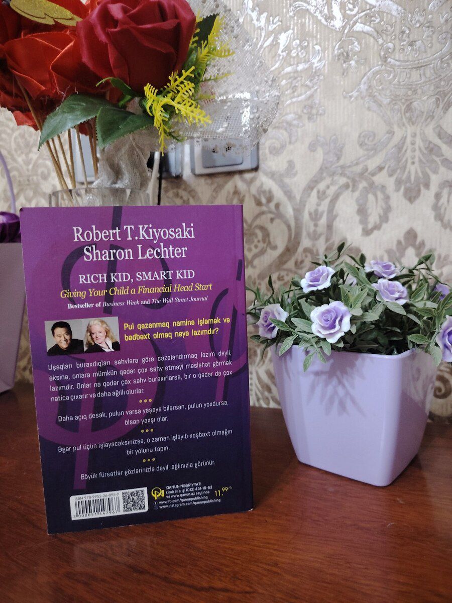 Robert T.Kiyosaki - Varlı uşaq, Ağıllı uşaq — Kitablar və jurnallar, Bakı (2)