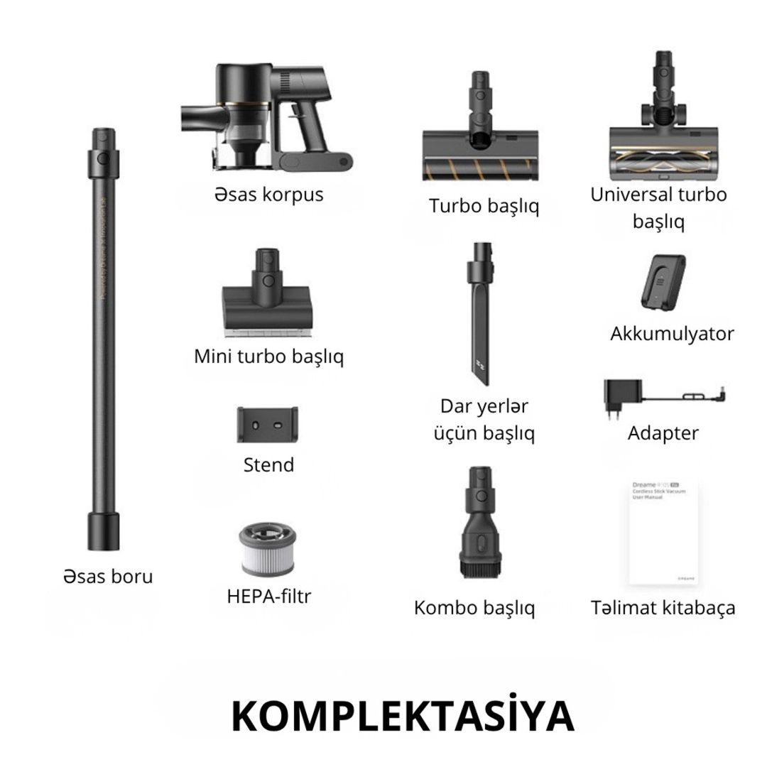 Vertikal tozsoran Dreame R10s Pro — Ev texnikası, Bakı (8)