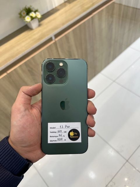 Apple iPhone 13 Pro Alpine Green 128GB/6GB — Bakı