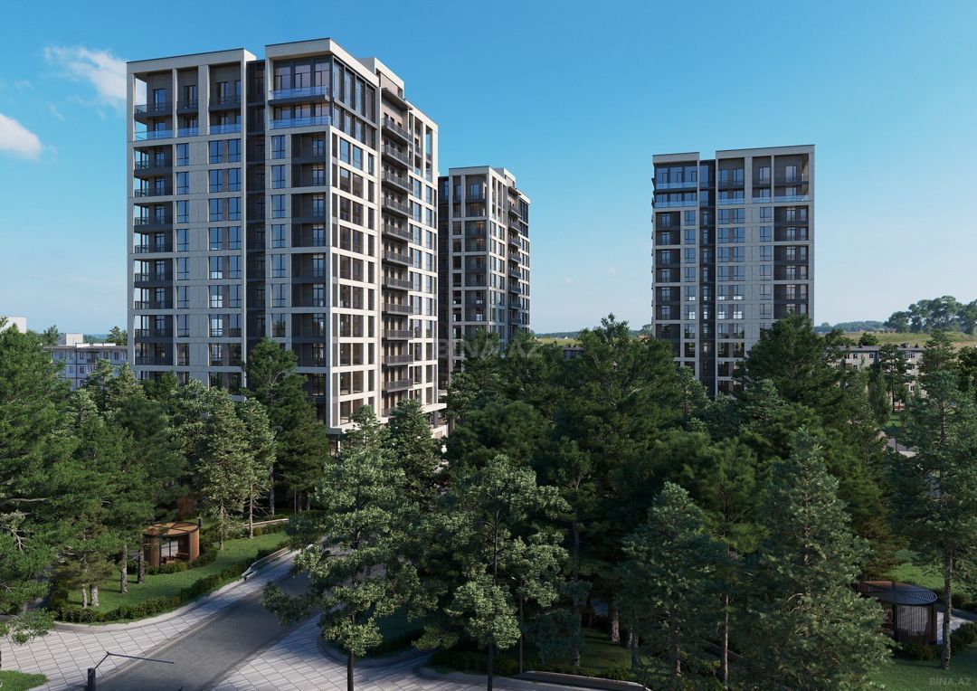 Satılır 3 otaqlı yeni tikili 90 m² — Mənzil, Bakı (6)