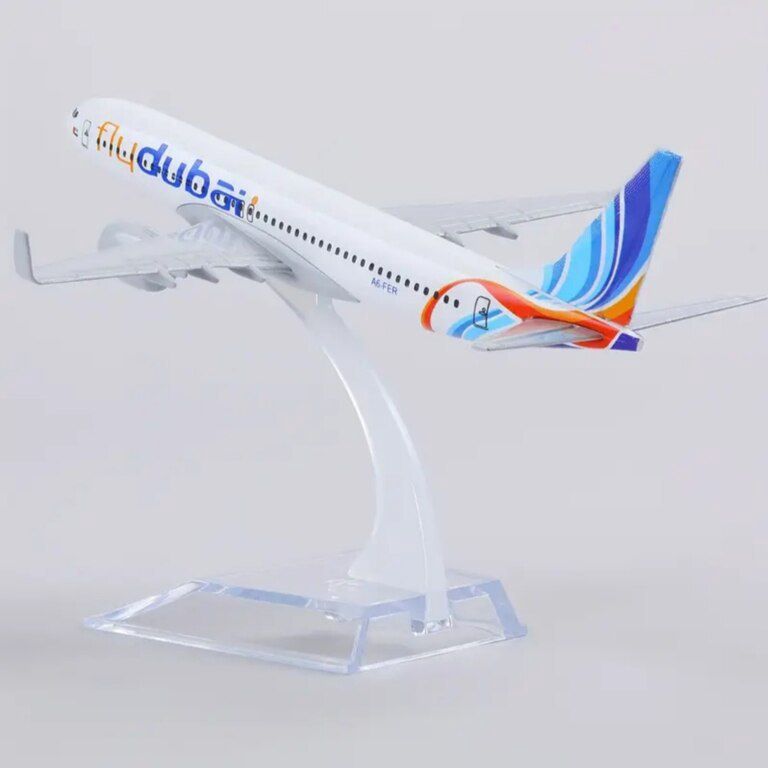 Dəmir təyyarə modeli "Fly Dubay Boeing 737" — Kolleksiyalar, Bakı (6)