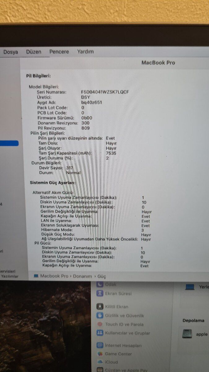 Apple Macbook Pro i7 2019 — Noutbuklar, Bakı (4)